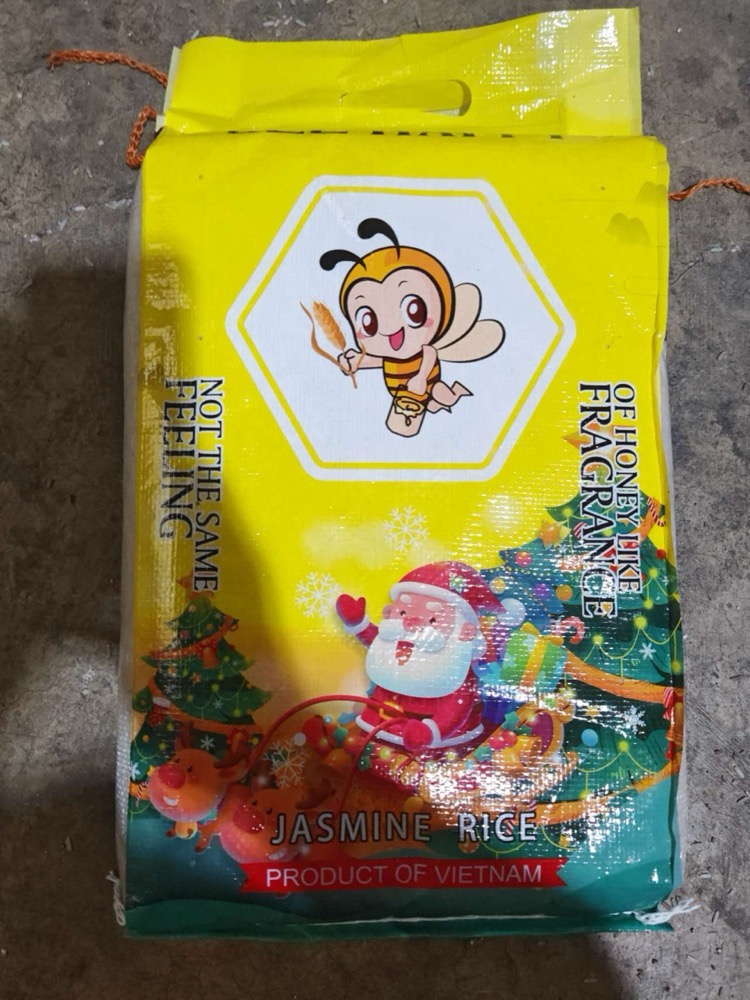 BEE HAPPY JASMINE rice bag photo