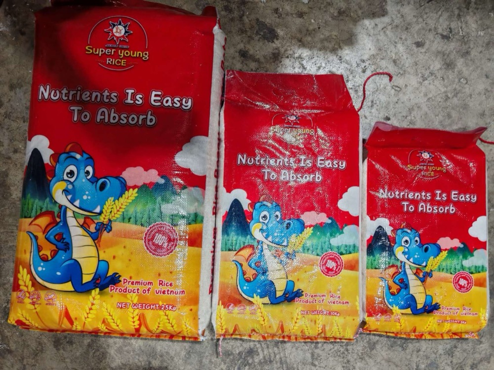 SUPER YOUNG rice bag